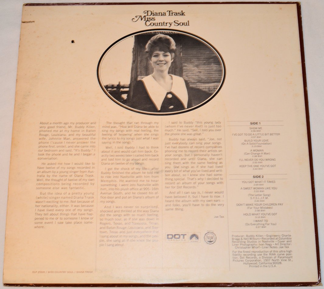 Trask, Diana - Miss Country Soul