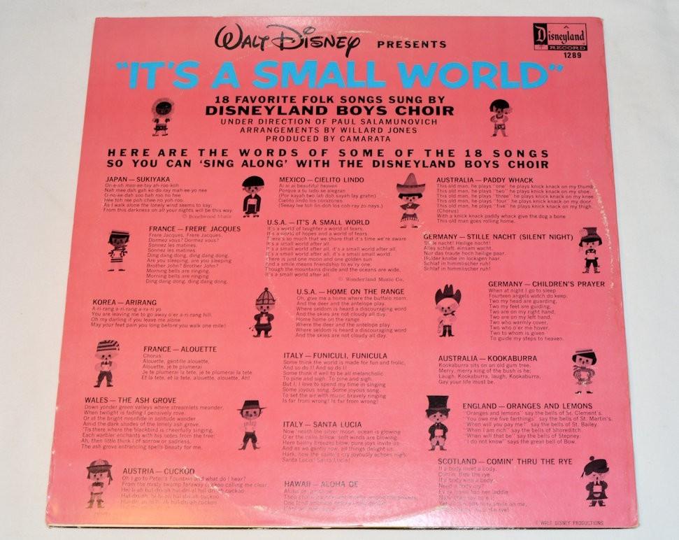 Miscellaneous - It's A Small World