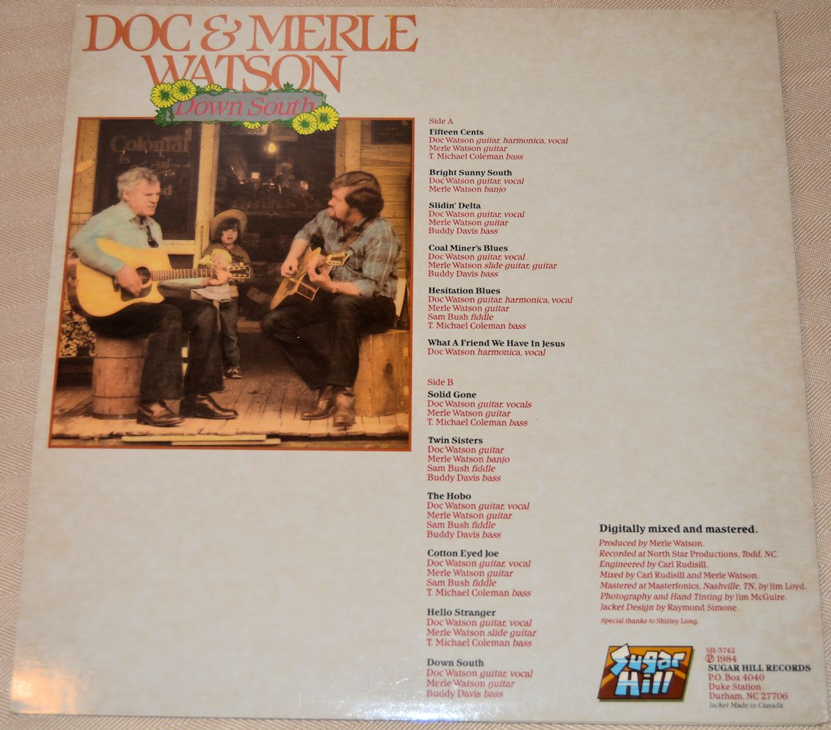 Watson, Doc & Merle - Down South