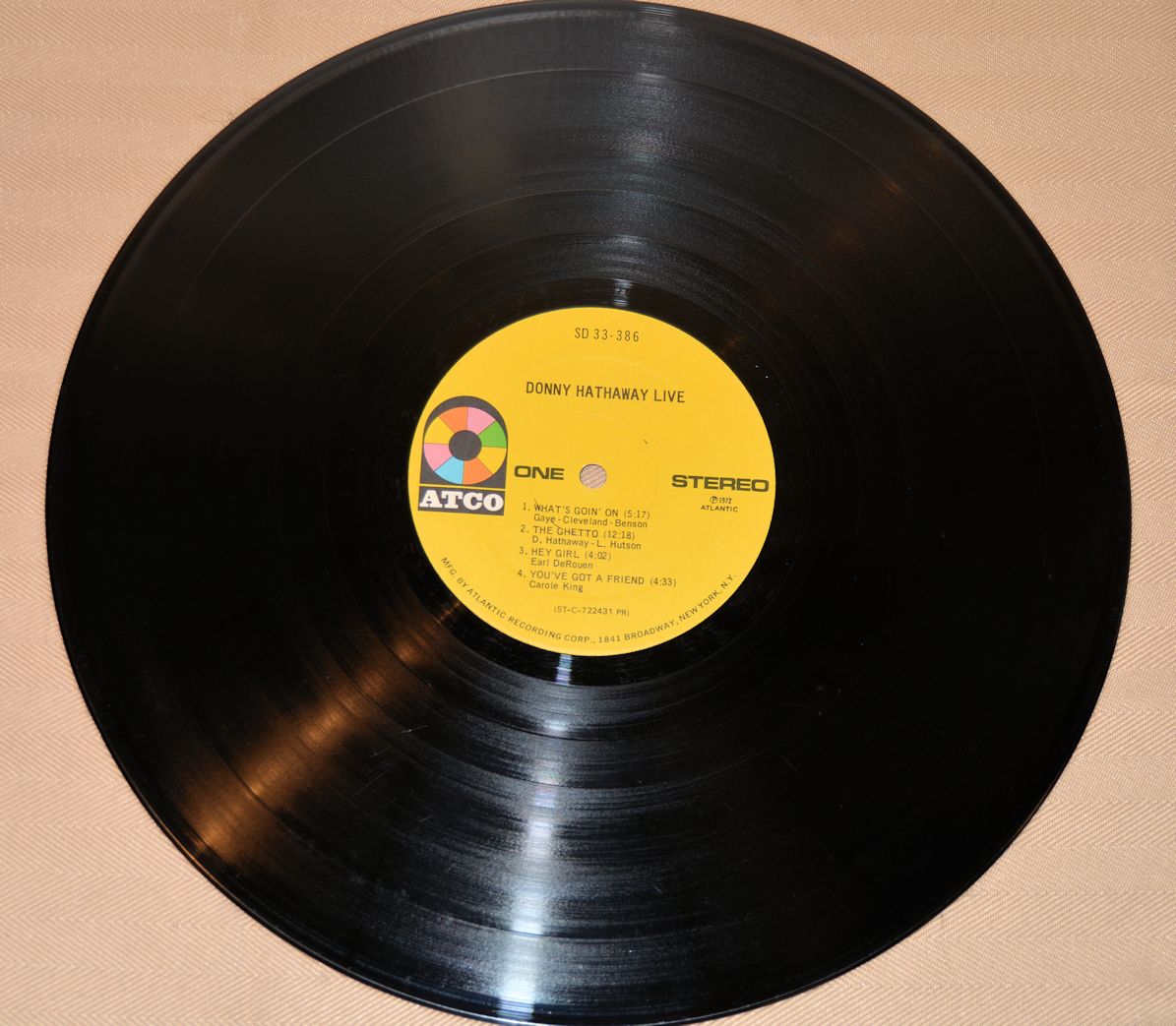 Hathaway, Donny - Live