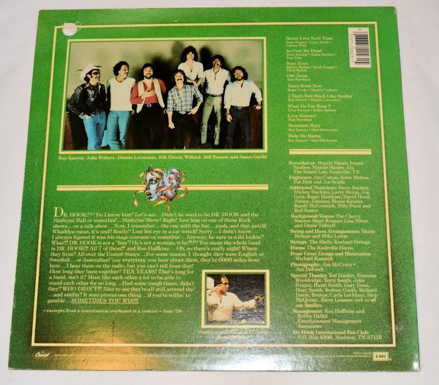 Dr Hook - Sometimes You Win