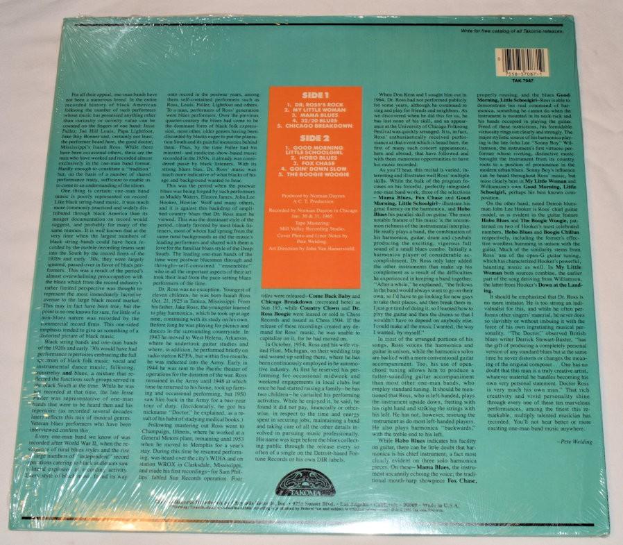 Dr Ross - One Man Band