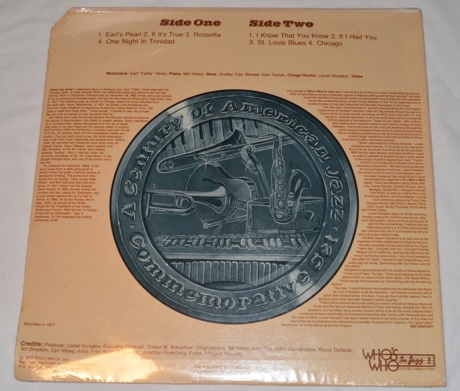 Hines, Earl Fatha - Who's Who In Jazz