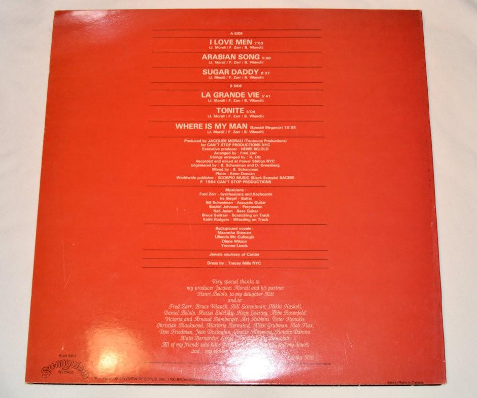 Kitt, Eartha - I Love Men