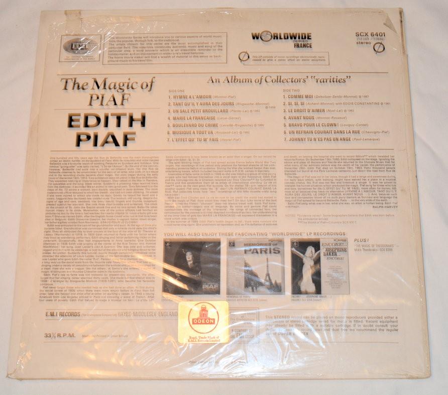 Piaf, Edith - Magic Of