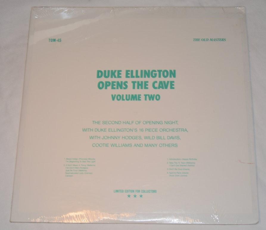 Ellington, Duke - Opens The Cave 2
