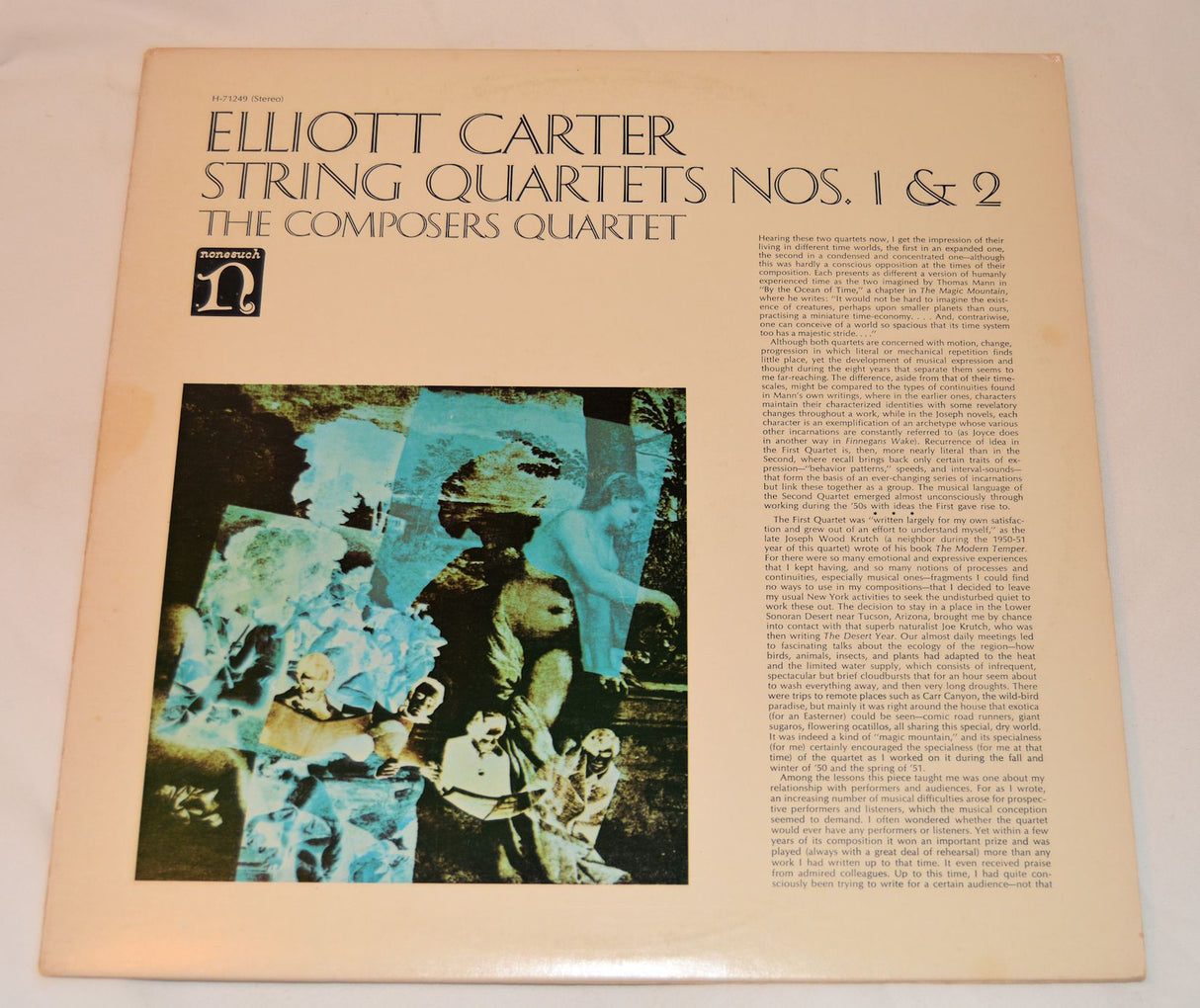 Carter, Elliot - String Quartets Nos 1 & 2