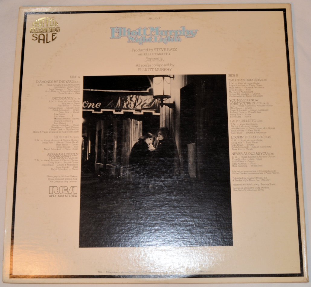 Murphy, Elliott - Night Lights