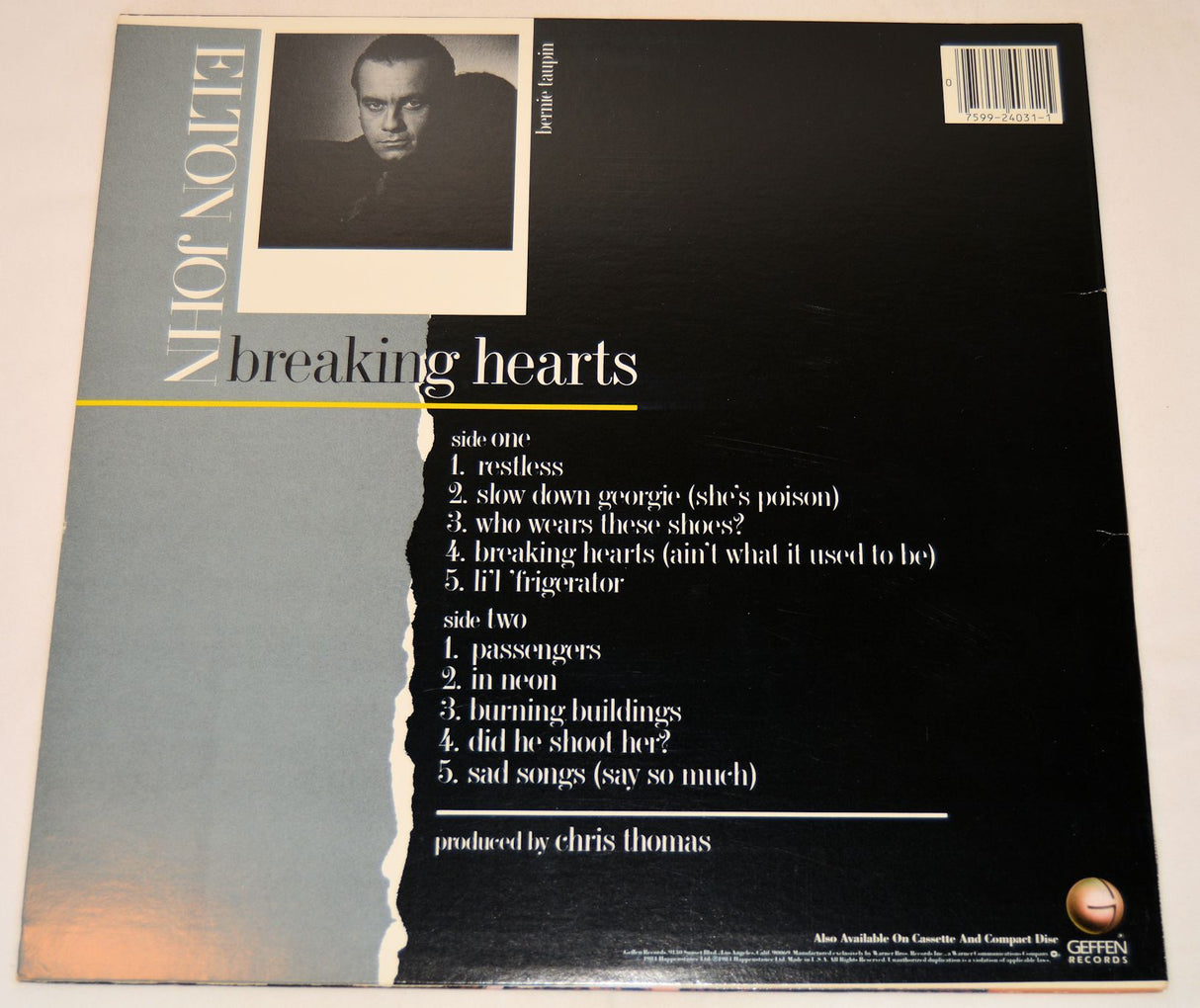 John, Elton - Breaking Hearts