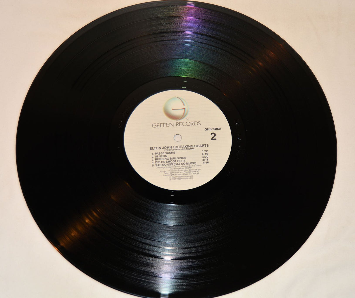 John, Elton - Breaking Hearts