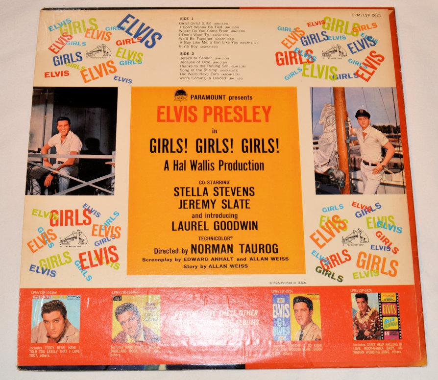 Presley, Elvis - Girls Girls Girls