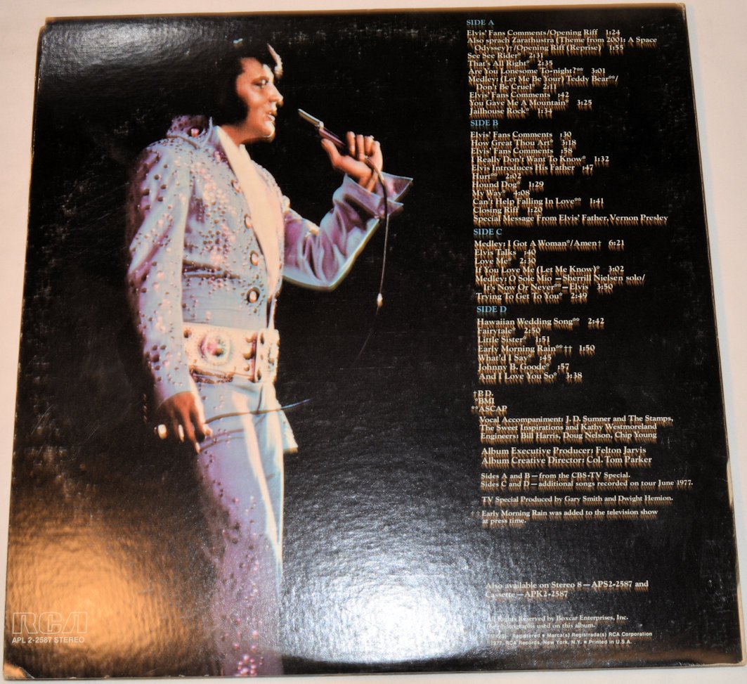 Presley, Elvis - In Concert