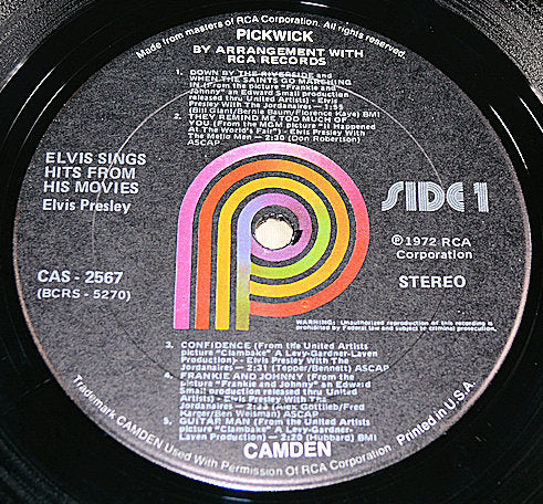 Presley, Elvis - Sings Hits From His Movies