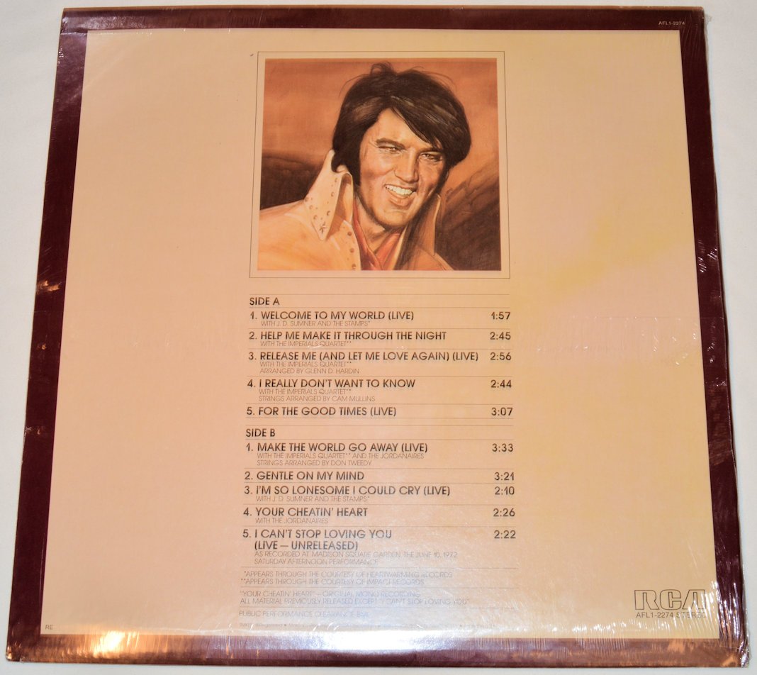 Presley, Elvis - Welcome To My World