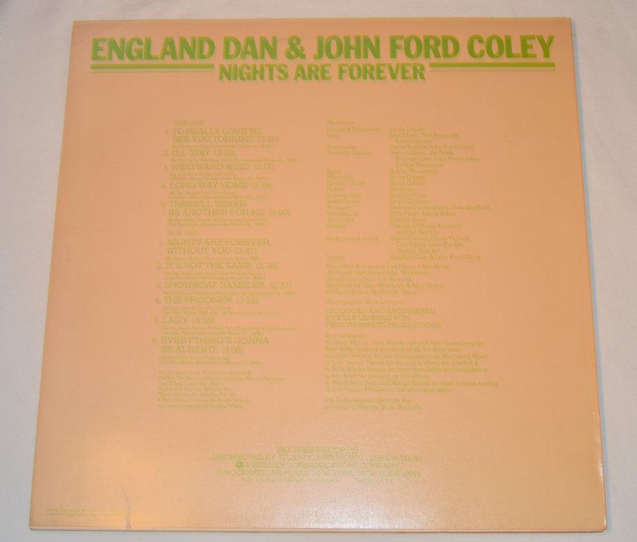 England Dan & John Ford Coley - Nights Are Forever