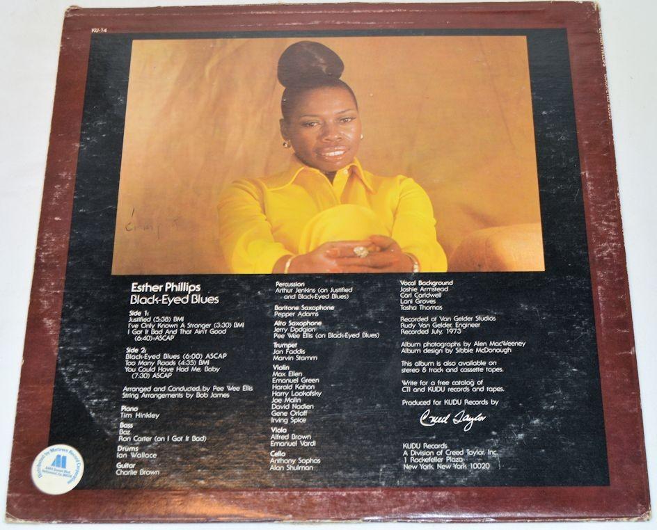 Phillips, Esther - Black Eyed Blues
