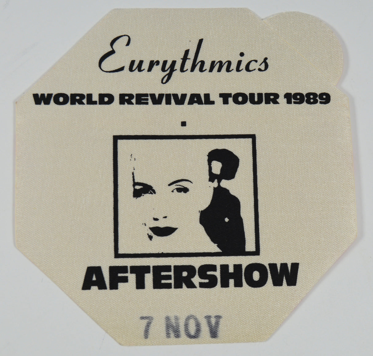 Eurythmics - 1989 Backstage Pass