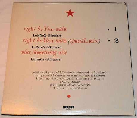 Eurythmics - Right By Your Side