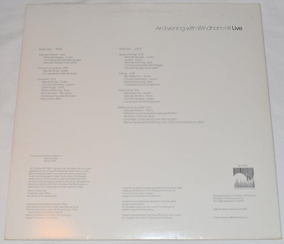 Various - An Evening With Windham Hill Live