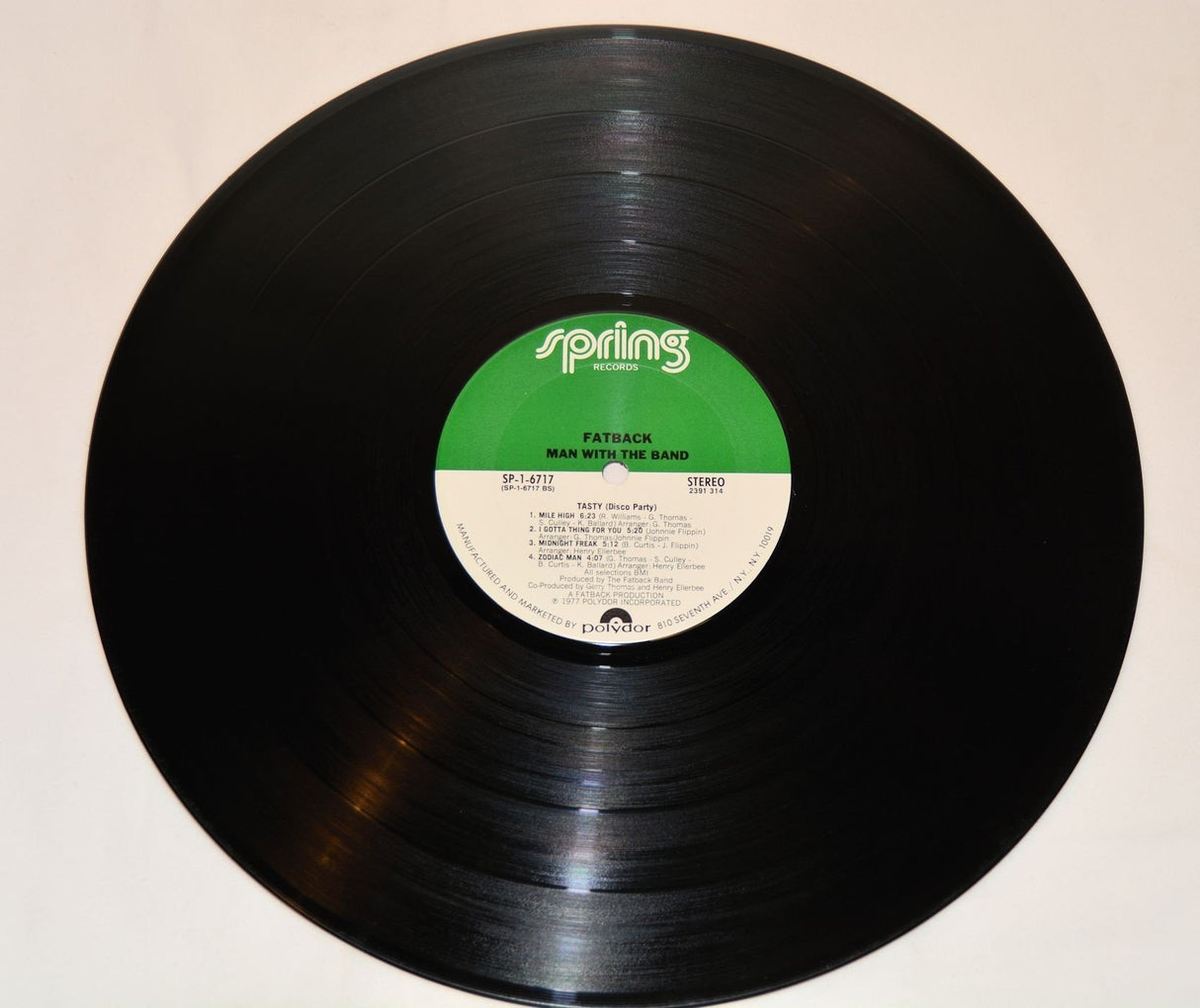 Fatback - Man With The Band