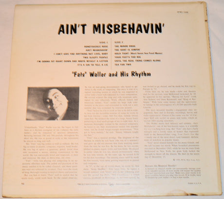 Waller, Fats - Ain't Misbehavin