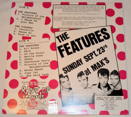 Features, The - Floozie Of The Neighborhood