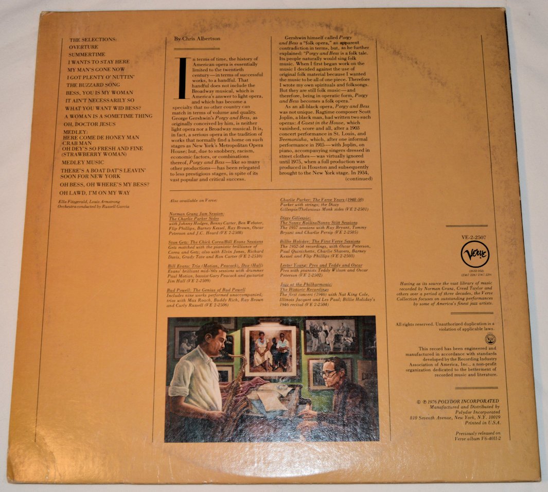 Fitzgerald, Ella/Armstrong, Lou - Porgy & Bess