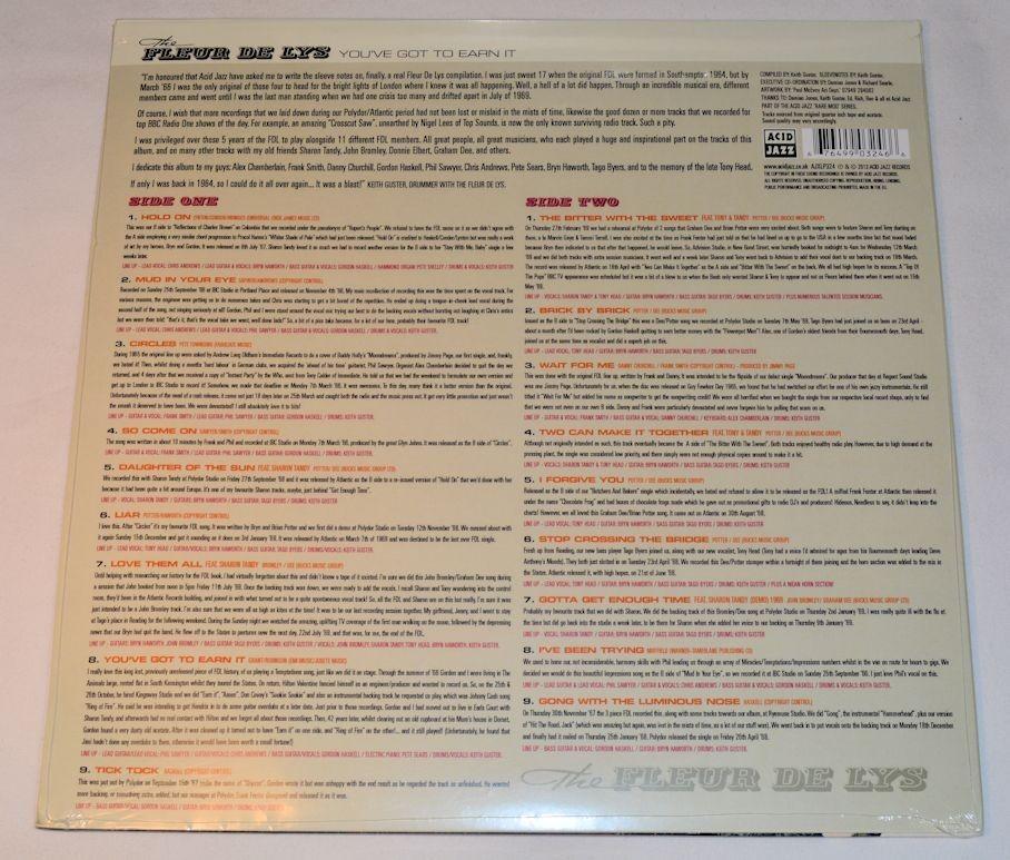 Fleur De Lys - You've Got To Earn It