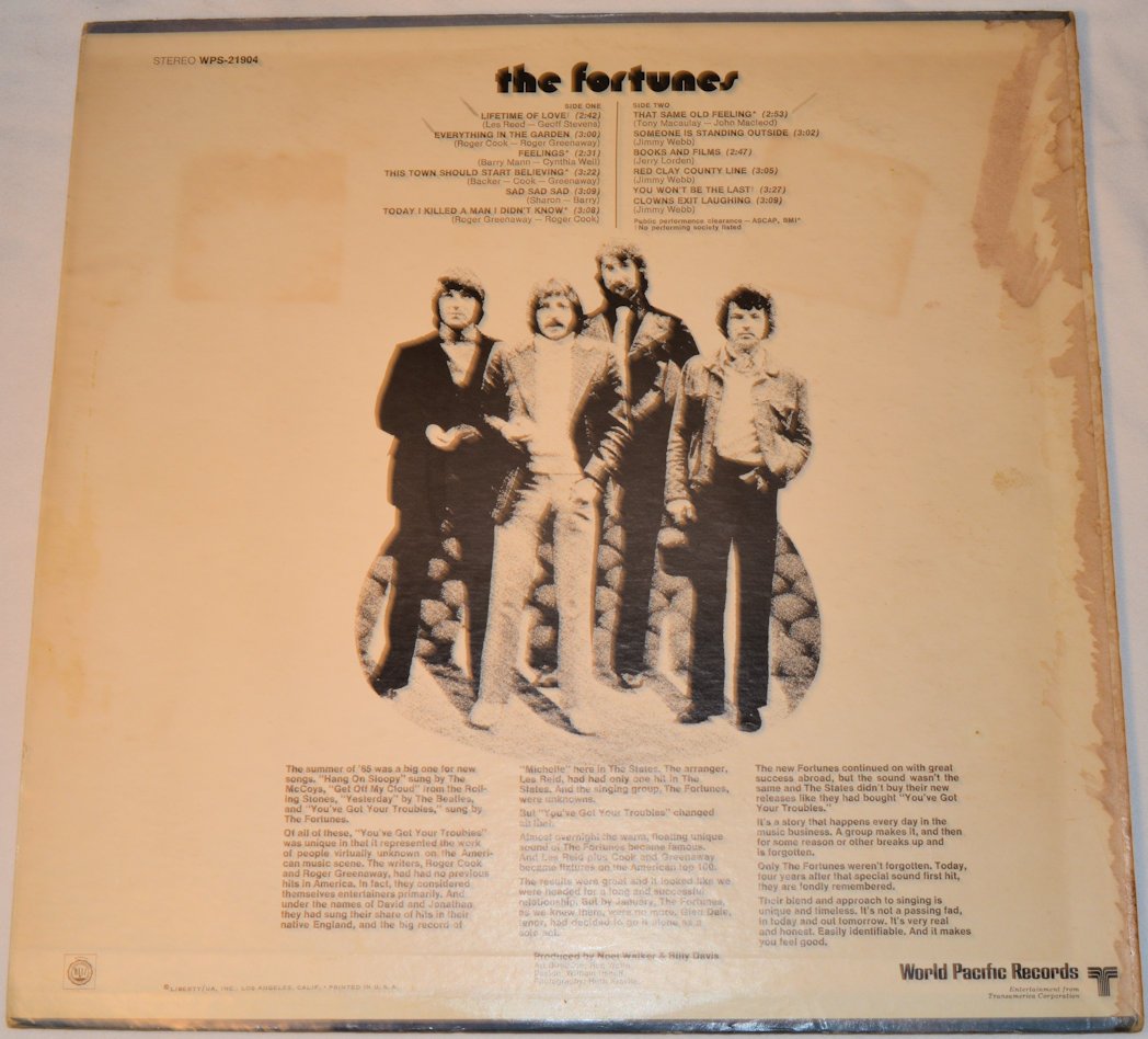 Fortunes, The - That Same Old Feeling