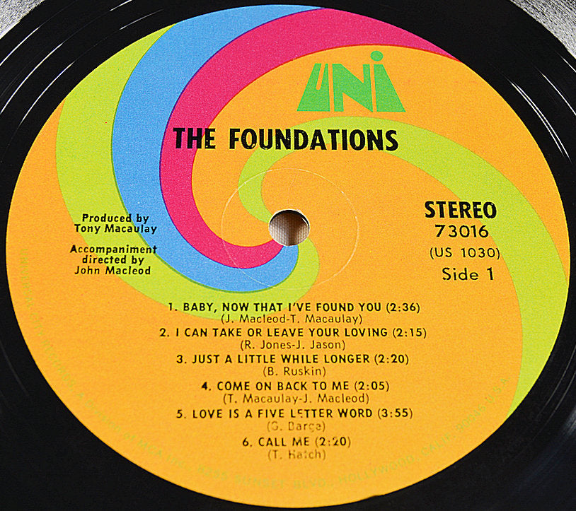 Foundations, The - Baby, Now That I've Found You