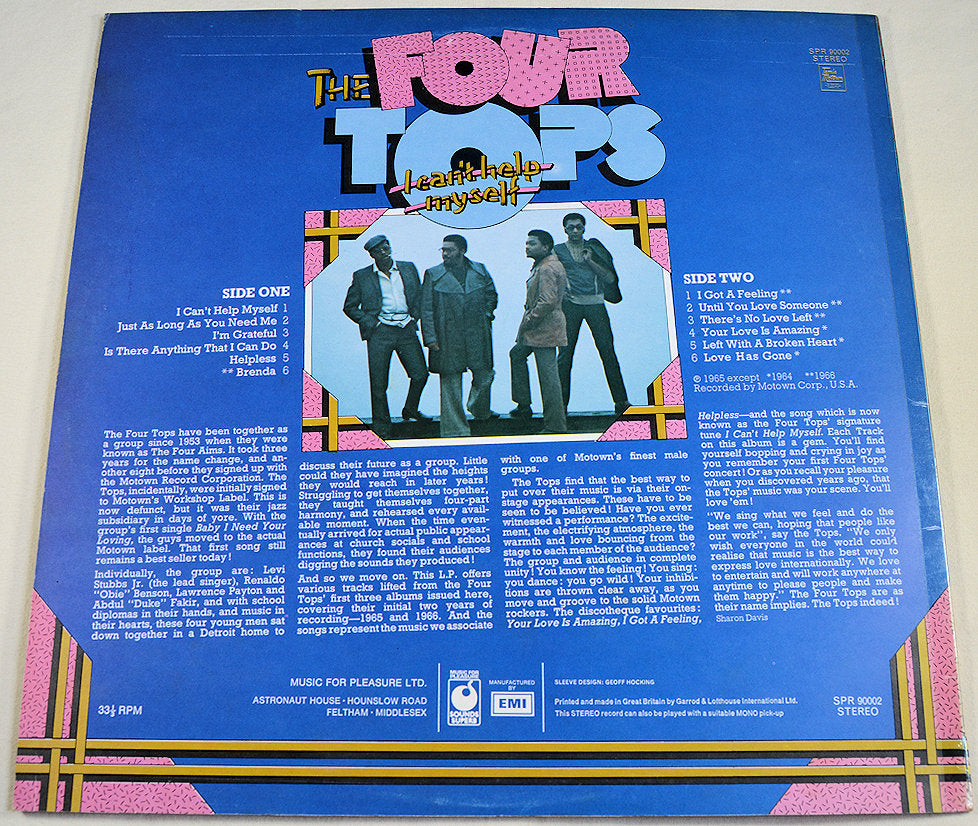 Four Tops - I Can't Help Myself