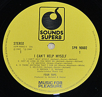 Four Tops - I Can't Help Myself