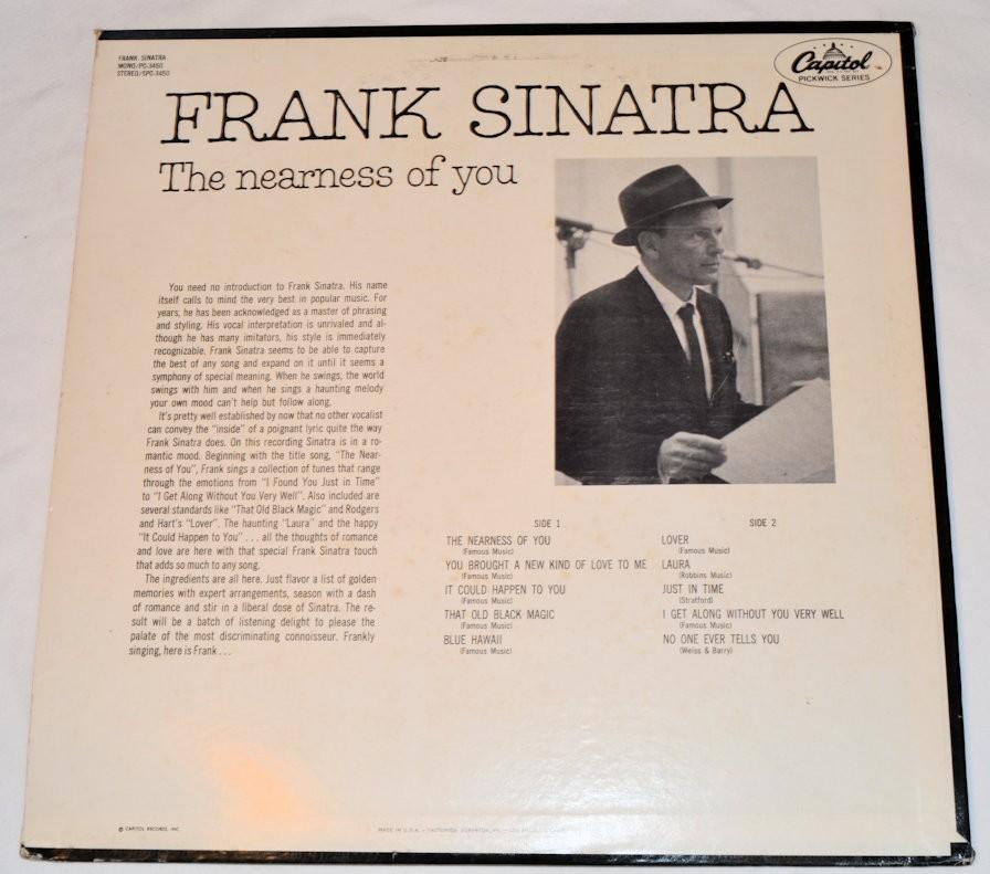 Sinatra, Frank - Nearness Of You