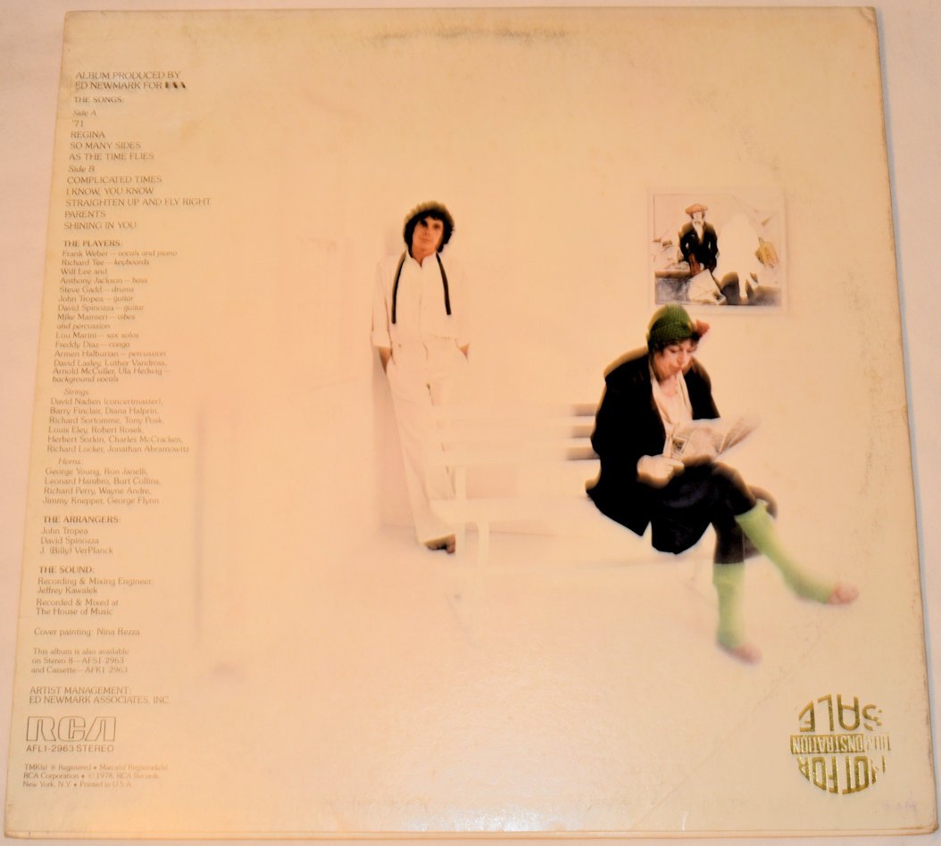 Weber, Frank - As The Time Flies