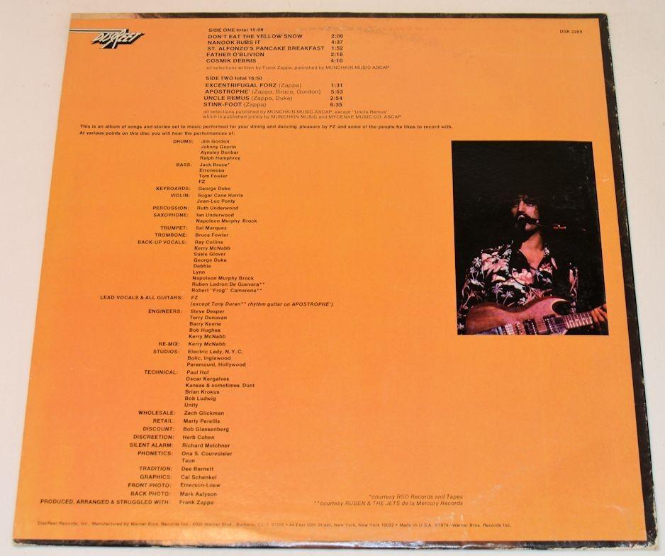 Zappa, Frank - Apostrophe