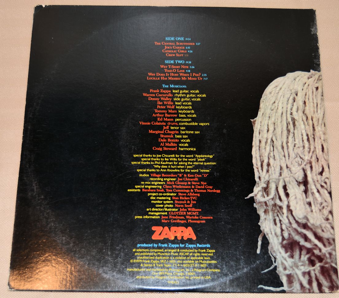 Zappa, Frank - Joe's Garage