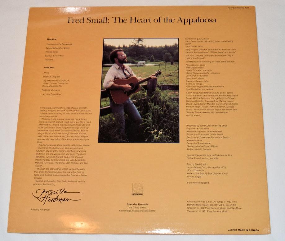 Small, Fred - Heart Of Appaloosa