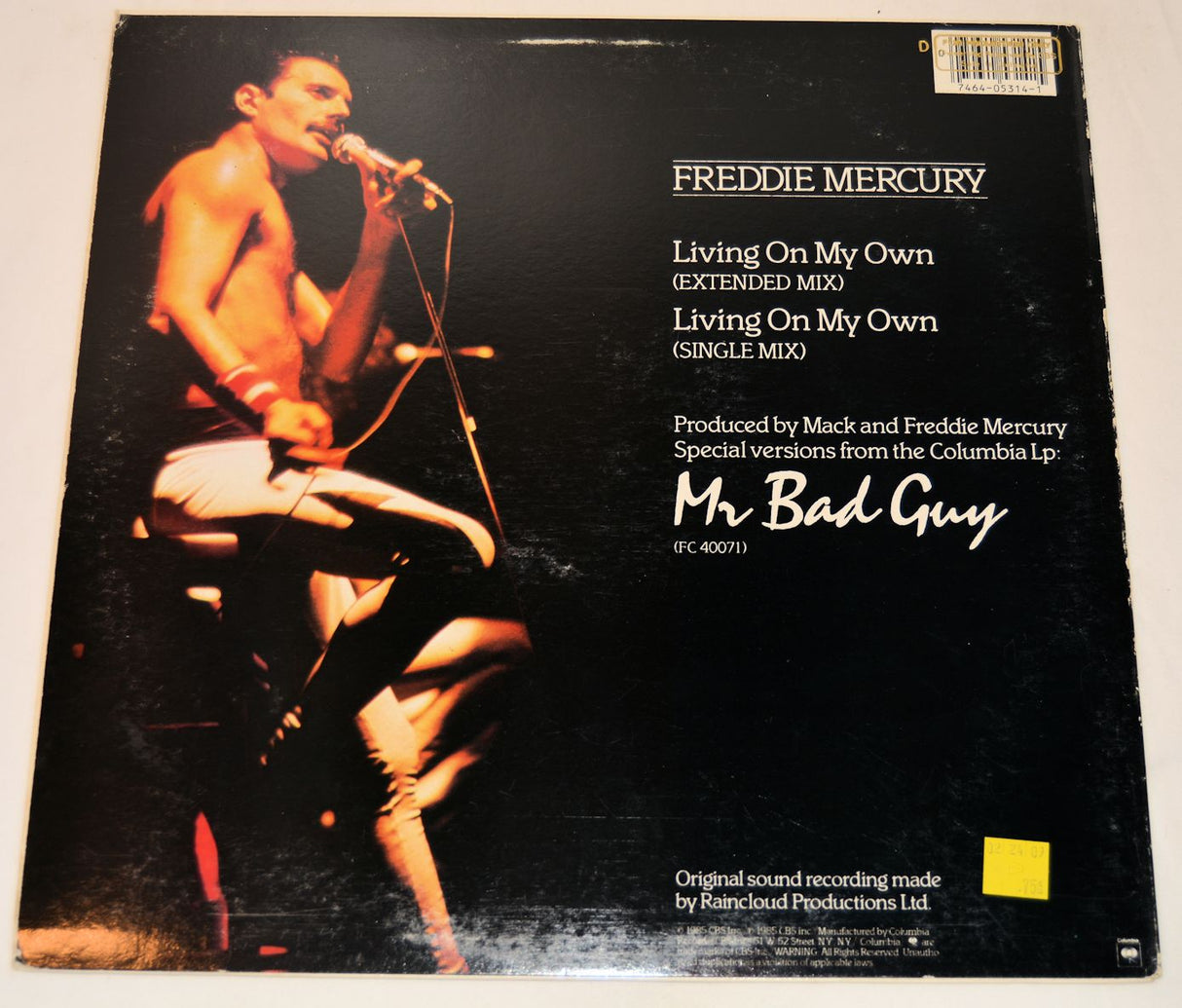 Mercury, Freddie - Living On My Own