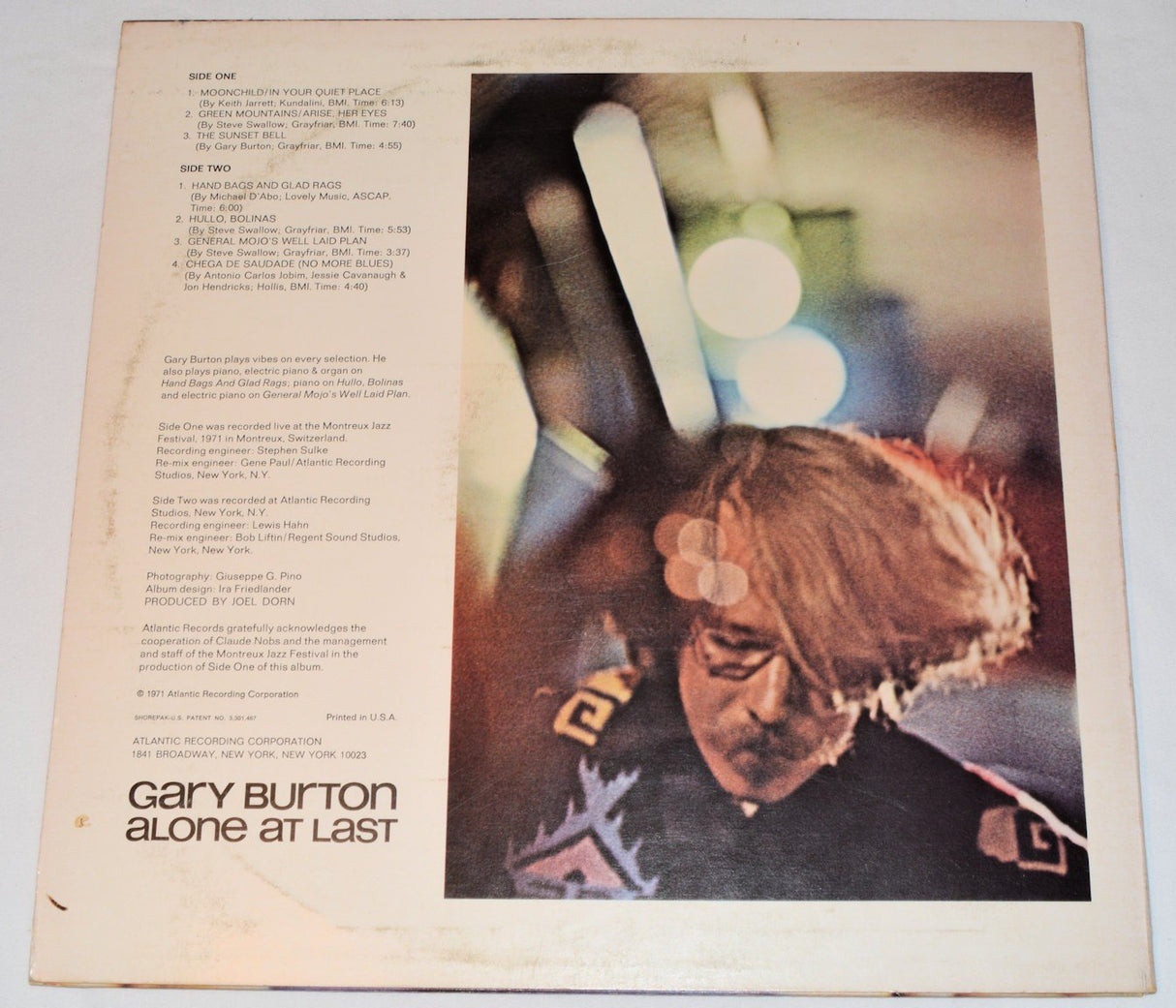 Burton, Gary - Alone At Last