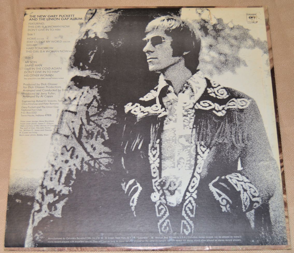 Puckett, Gary & Union Gap - The New Album