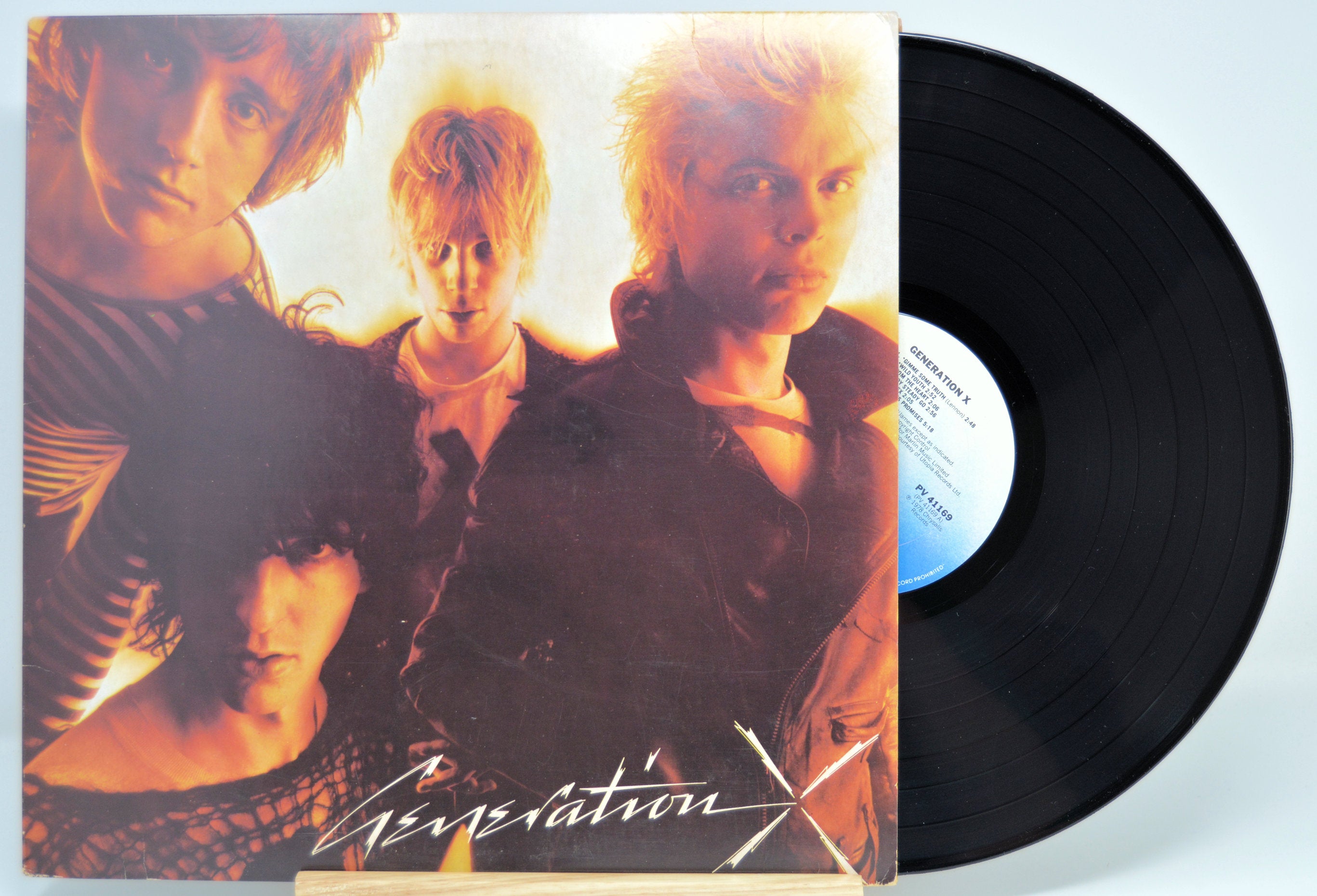 Generation X - Self Titled, Vinyl Record, No Barcode, Billy