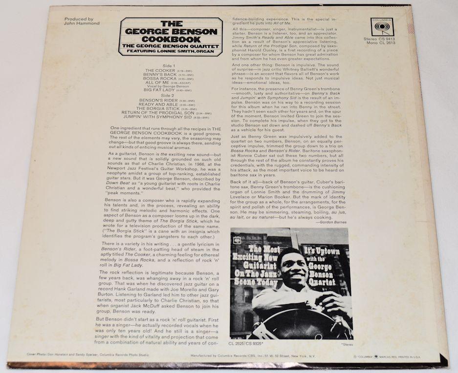 Benson, George - Cookbook