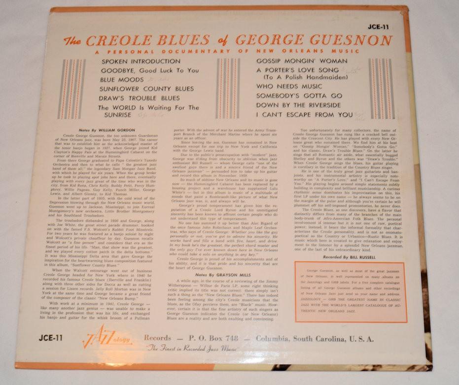 Guesnon, George - The Creole Blues