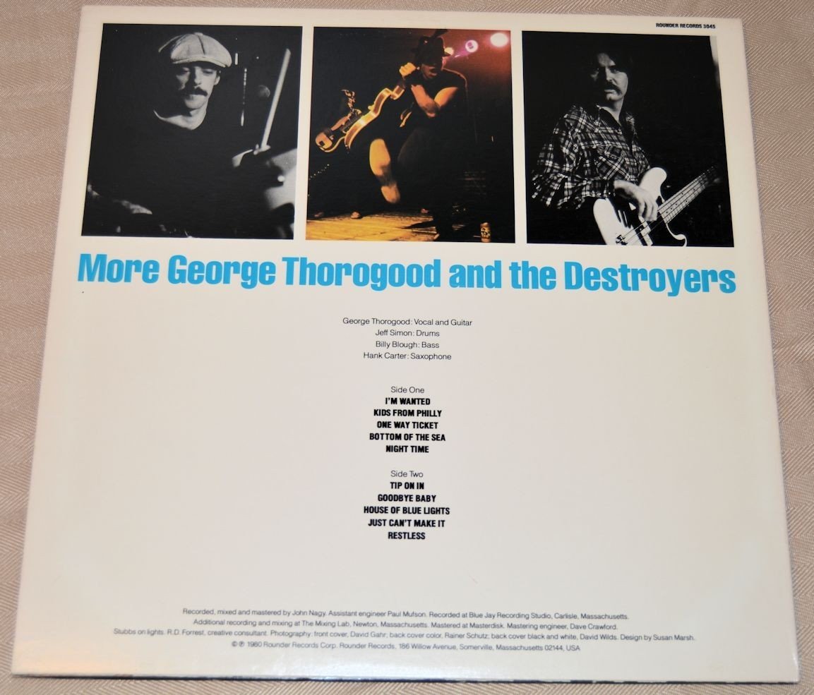 Thorogood, George - More George Thorogood & Destroyers