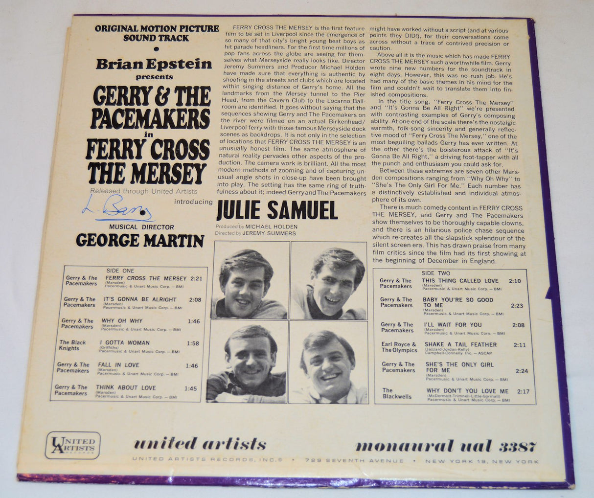 Gerry & The Pacemakers - Ferry Cross The Mersey
