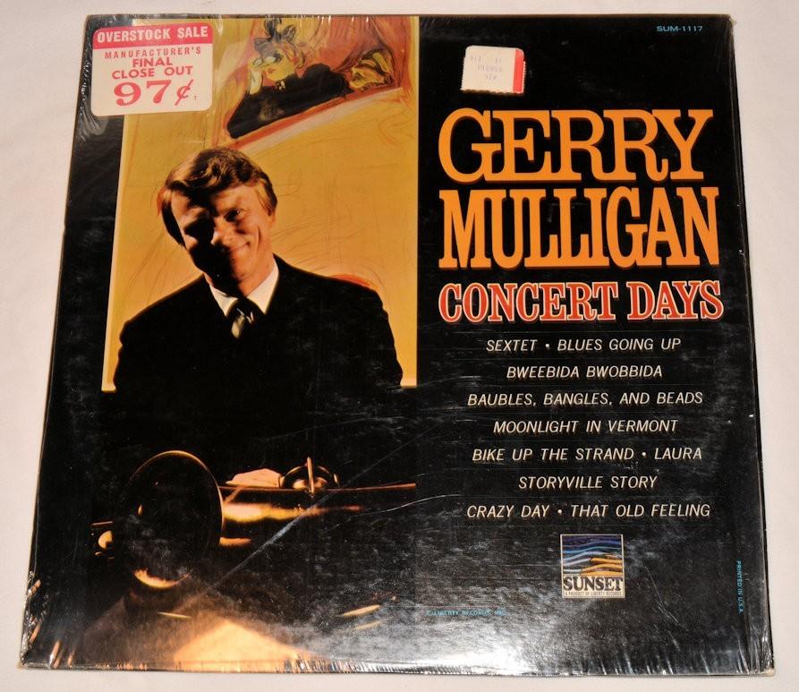Mulligan, Gerry - Concert Days