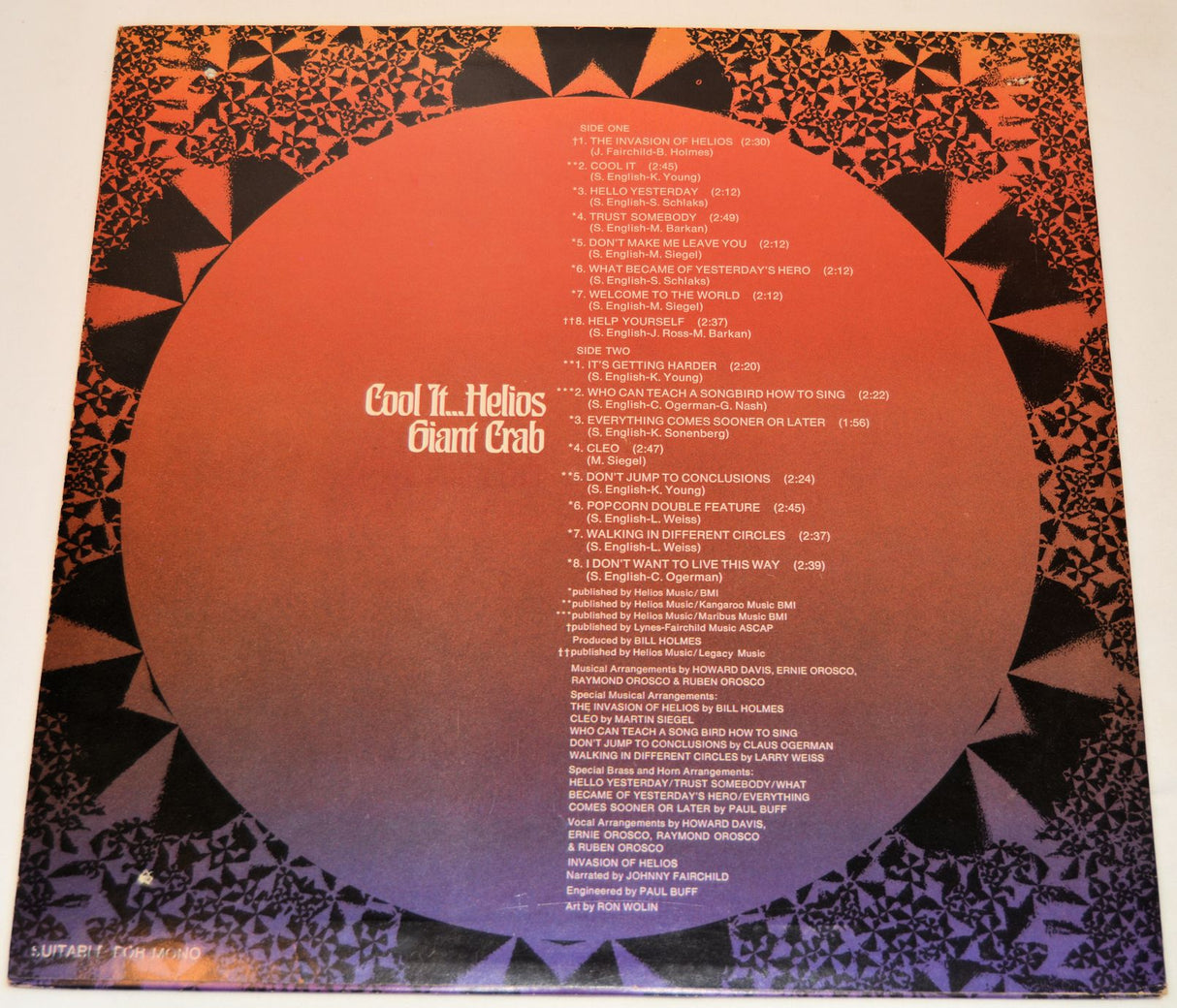 Giant Crab - Cool It... Helios