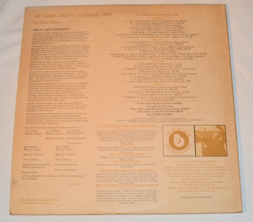 Evans, Gil - Pacific Standard Time