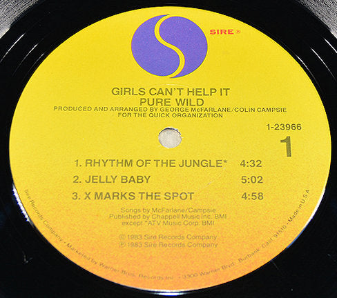 Girls Can't Help It - Pure Wild