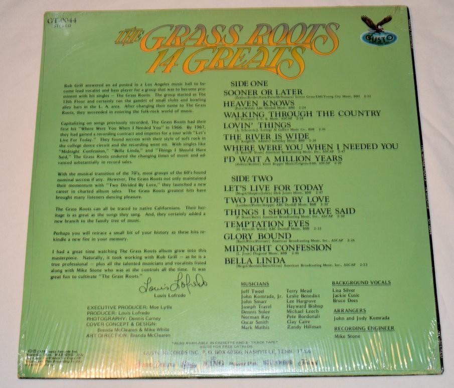 Grass Roots - 14 Greats